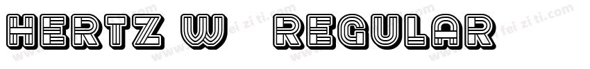 Hertz W03 Regular字体转换